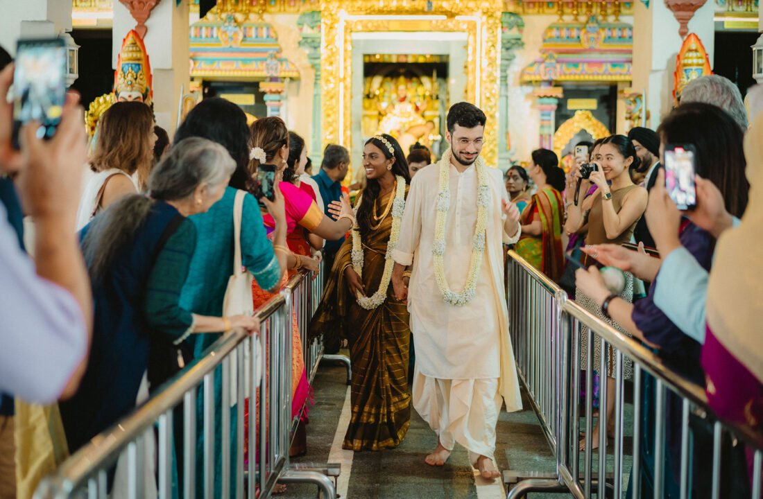 Alta and Nand's Lucha Loco Sri Mariamman Wedding in Singapore