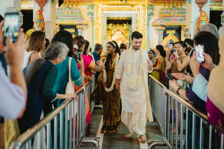 Alta and Nand's Lucha Loco Sri Mariamman Wedding in Singapore