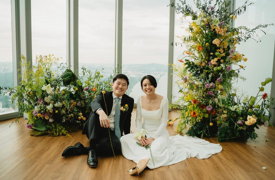1 atico celebrating a intimate and heartfelt wedding by wedding photographer from singapore