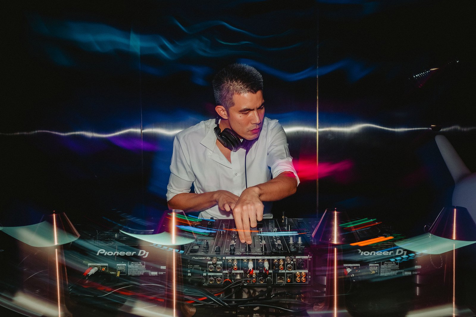 DJ at Capella Singapore wedding reception